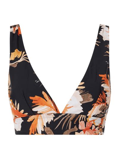 Kup Online Seafolly Top Bikini O Kroju Stanika Model Bora Bora Czarny