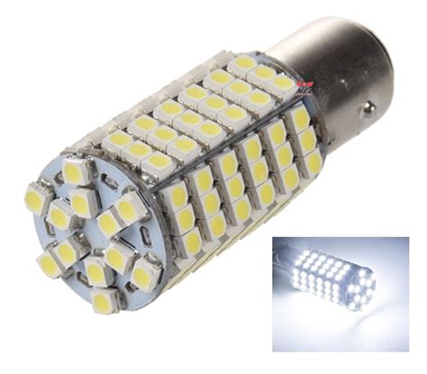 LAMPADA 120 LED BA15S 1 POLO P21W 1156 1141 BRANCO 12V MFL ACESSORIOS