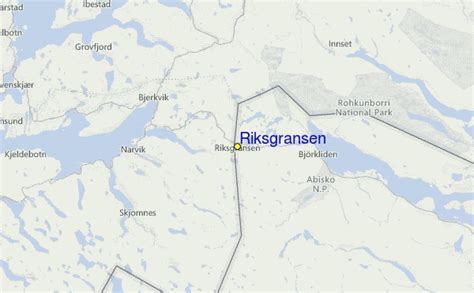 Riksgränsen Karta Karta