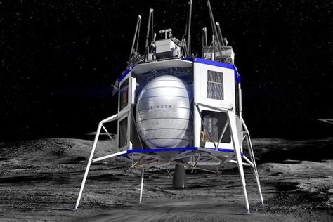 Bezos Blue Origin Wins NASA Contract To Build Lunar Lander