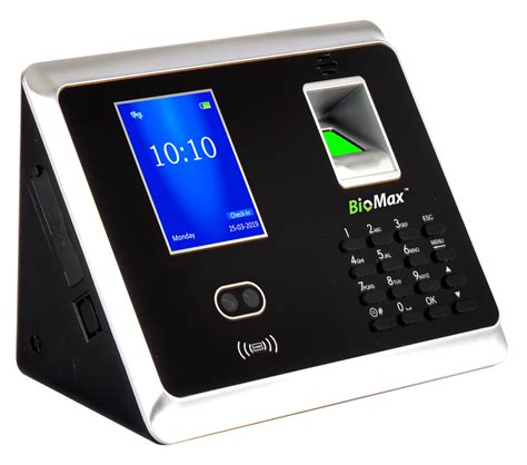 Biomax N Bm 260 W Pro Face And Fingerprint Attendance System Optional