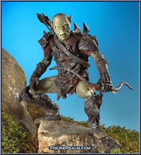 Moria Orc Archer Evil Goblin Armor Gold Eyes Lord Of The Rings