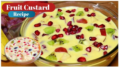 Fruit Custard Recipe Super Creamy And Easy Summer Dessert