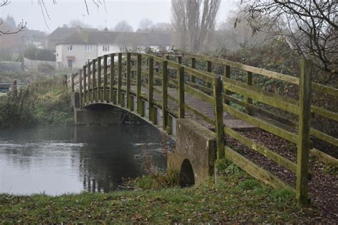 Footbridge Over The River Wylye At Great © David Martin Geograph