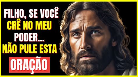 S Quem Cr No Poder De Deus Ir Orar Esta Ora O E Receber Um Milagre