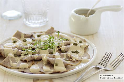 Vitello Tonnato O Vitel Ton Receta De Cocina F Cil Sencilla Y Deliciosa