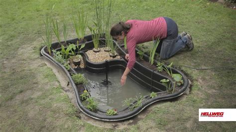 Gartenteich anlegen Schritt für Schritt Anleitung YouTube