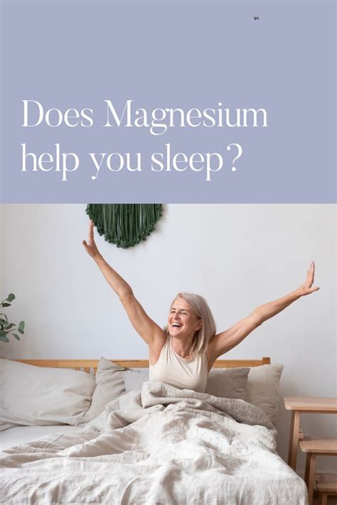 Does Magnesium Help You Sleep Tricks