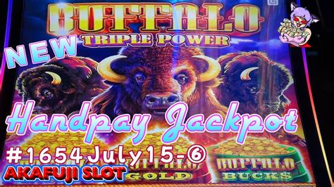 New Buffalo Triple Power Slot Handpay Jackpot Buffalo Rising Buffalo