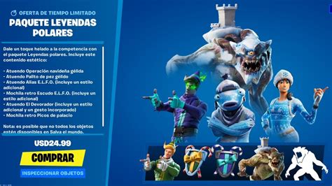 Como Conseguir El Paquete Leyendas Polares Antes De Que Salga En La Tienda Fortnite Youtube