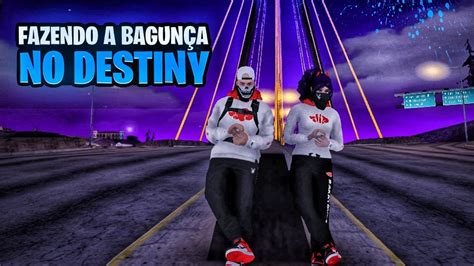 GTA MTA RP HOJE VAI ROLAR UMA BAGUNÇA DESTINY RP ENB HD 18 YouTube