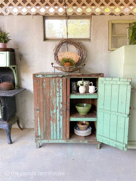 Vintage Outdoor Kitchen Decor Ideas - The Ponds Farmhouse