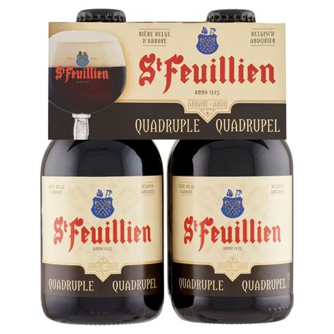 Belgisch Abdijbier Quadrupel Flessen X Cl Carrefour Belgi