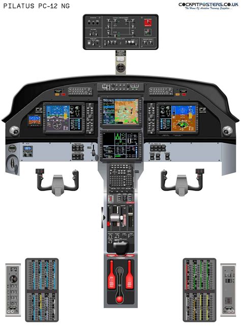 Pilatus PC-12 NG Cockpit Poster - Etsy