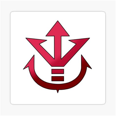 Royal Saiyan Crest Sticker For Sale By Daysun Redbubble