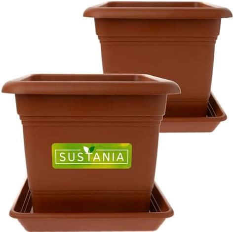 Sustania Pflanzk Bel Gro Au En Er Set X Robuster Terracotta