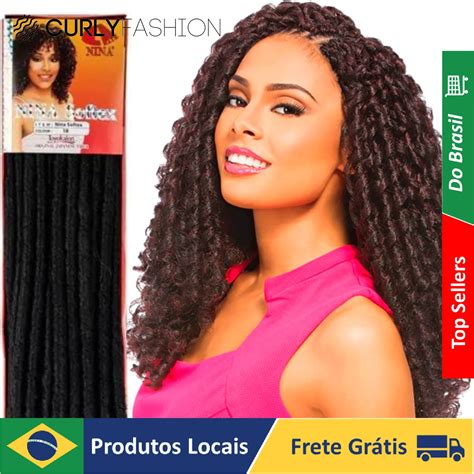 Cabelo Cacheado Nina Softex Origina Direto Da Fabrica Top AliExpress