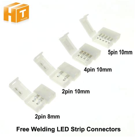 Connecteurs De Bande Led Broches Mm Mm B Grandado