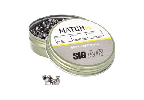 Sig Sauer Match Lead Pellets Franklin Three