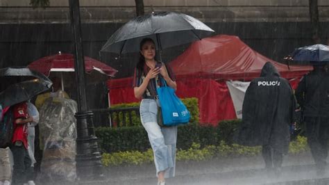 Lluvia En Cdmx Pronóstico Hoy 30 De Julio Activan Alerta Amarilla Para Las 16 Alcaldías