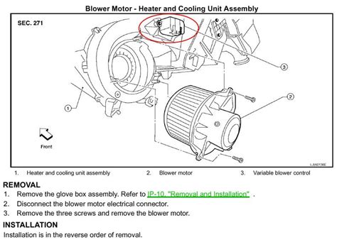 Qanda Nissan Titan Blower Motor Resistor Location And Replacement