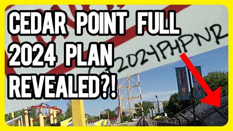 Cedar Point Major Plan Revealed Cp Pmpnr Youtube