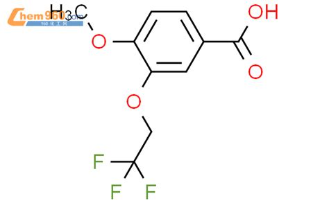 192869 68 4 Benzoic Acid 4 Methoxy 3 2 2 2 Trifluoroethoxy Cas号 192869 68 4 Benzoic Acid 4