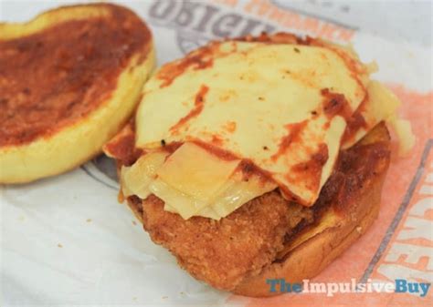 Review Burger King Chicken Parmesan Sandwich 2017 The Impulsive Buy