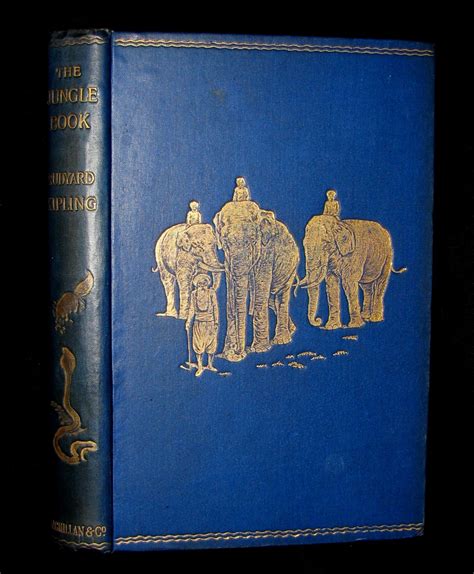 1895 Rare Book The Jungle Book By Rudyard Kipling First Edition