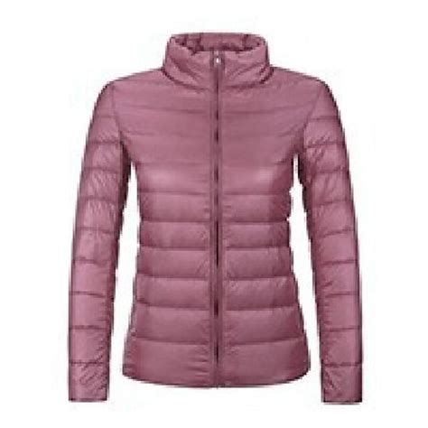 Damen Sport Puffer Jacke Daunenjacke für Wanderer Windjacke für