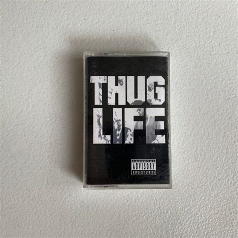 Thug Life 2pac Volume 1 Cassette Tape 90s Rap Hip Hop Etsy