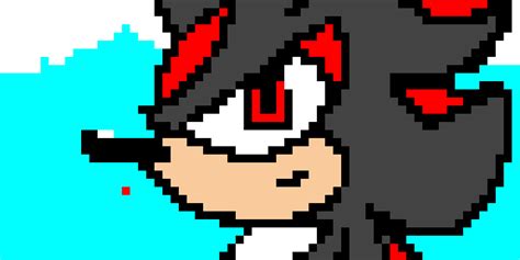 Shadow The Hedgehog Vs Knuckles The Mole Pixel Art