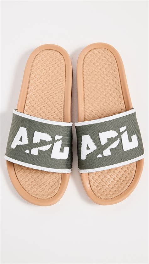 APL Athletic Propulsion Labs Big Logo TechLoom Slides Shopbop