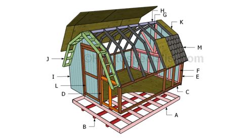 How To Build A Roof For A 12x16 Shed Howtospecialist How To Build