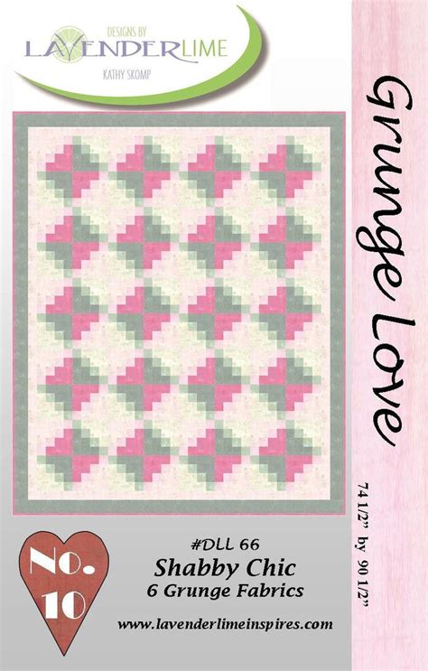 Shabby Chic Quilt Pattern – Quilting Books Patterns and Notions