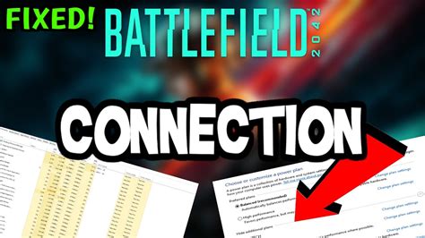 How To Lower Ping And Fix Serverconnection In Battlefield 2042 Youtube