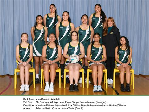 Netball Premier 1 Lynfield College Yearbook 2024