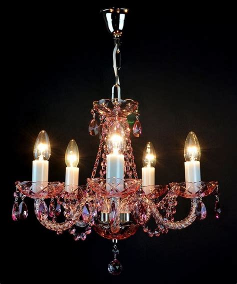 Casa Padrino Luxury Baroque Chandelier Pink Silver X H Cm