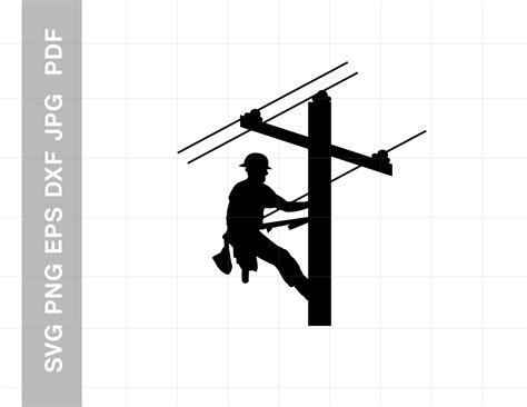 Lineman Electrician Svg Digital Download Per Cricut Silhouette Etsy Italia