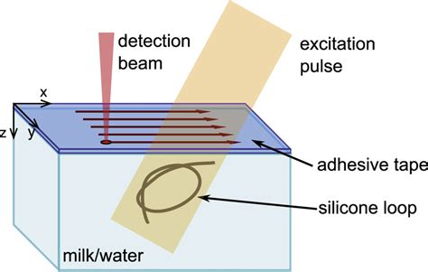 Schematic Of Experimental Setup Of Non Contact Photoacoustic Imaging