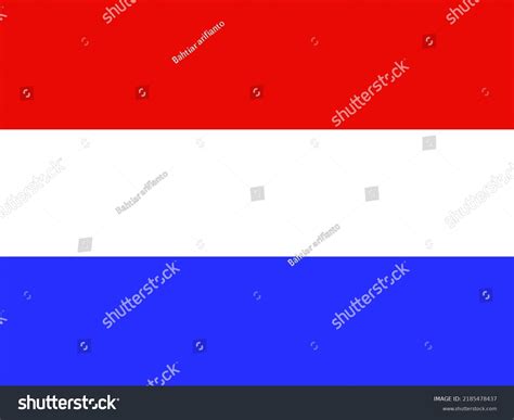 Dutch Flag Has Been Used By Stock Illustration 2185478437 | Shutterstock