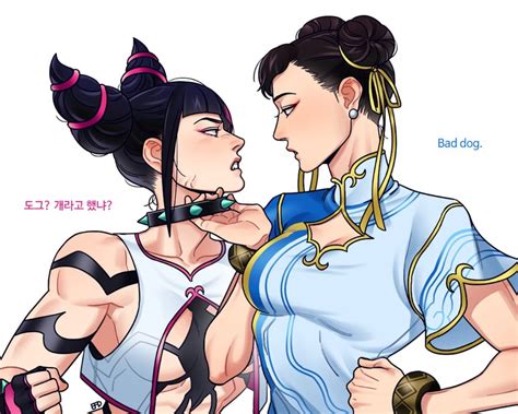 Chun Li And Han Juri Street Fighter And 1 More Drawn By Efd Danbooru