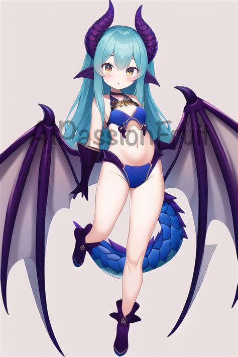 Closed Cute Dragon Girl Adopt By Aipassionfruit On Deviantart