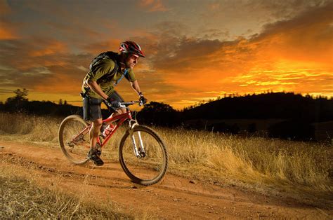 Man Mountain Biking At Foresthill Photograph By Scott Markewitz Fine