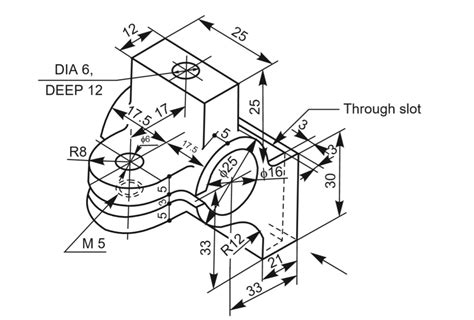 Solved Draw The Model Shown Below By Using Catia Assembly A 02b In