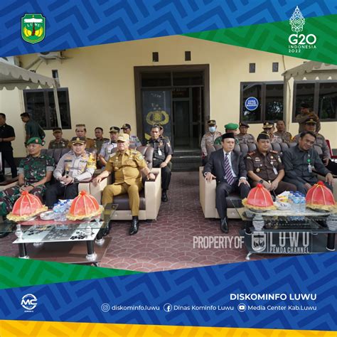 Bupati Luwu Pimpin Apel Gelar Pasukan OPS Keselamatan Pallawa 2023