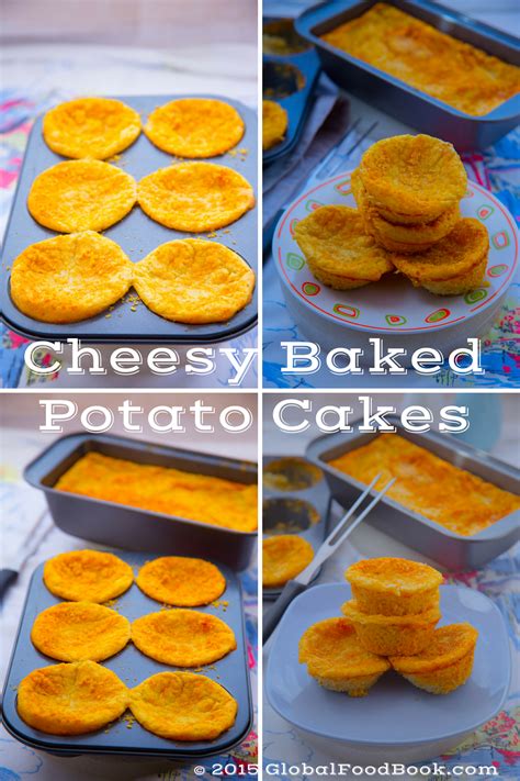 CHEESY BAKED POTATO CAKES