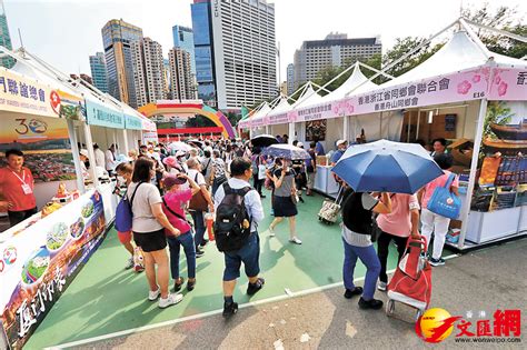 慶回歸26周年家鄉市集開鑼 26省美食聚維園 香港 香港文匯網