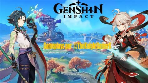 Genshin Impact Aguas Tranquilas Gameplays Theknightgamerx Youtube