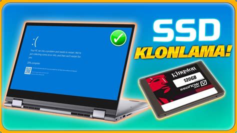 Mavi Ekran Veren Laptop A Ssd Klonlama Tek T Kla Yeni Pc Ye Windows